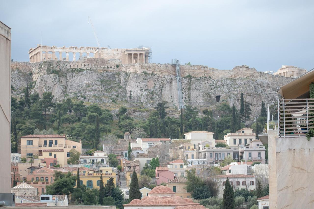 Hidden Gem Acropolis View Lägenhet Aten Exteriör bild